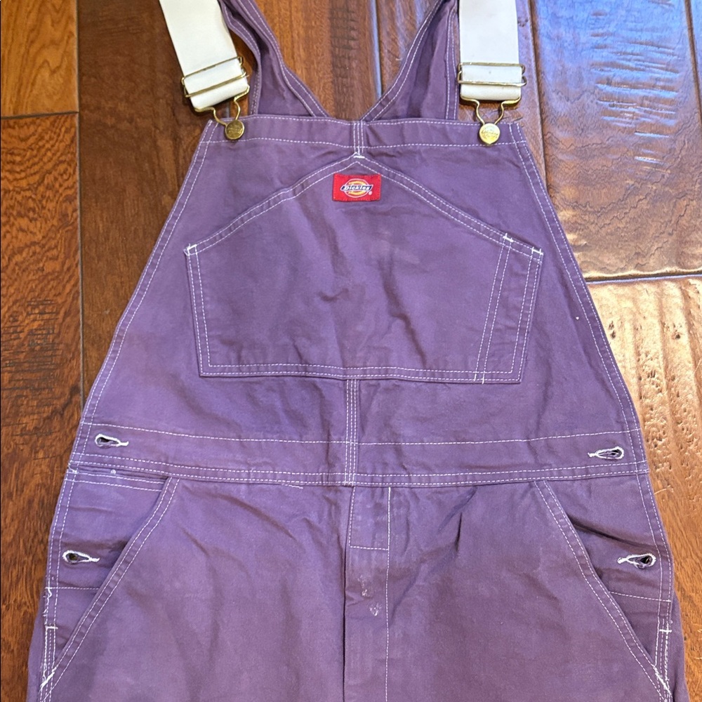 Dickies cute purple overalls. 30x32